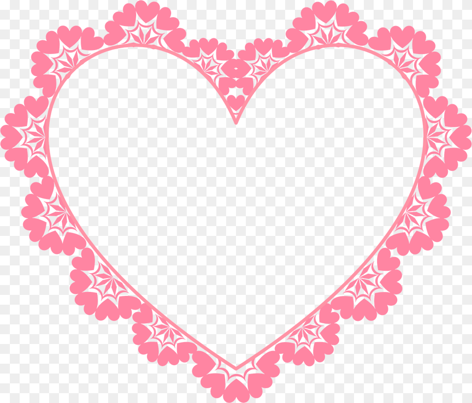 Ornamental Heart Frame Clipart Png