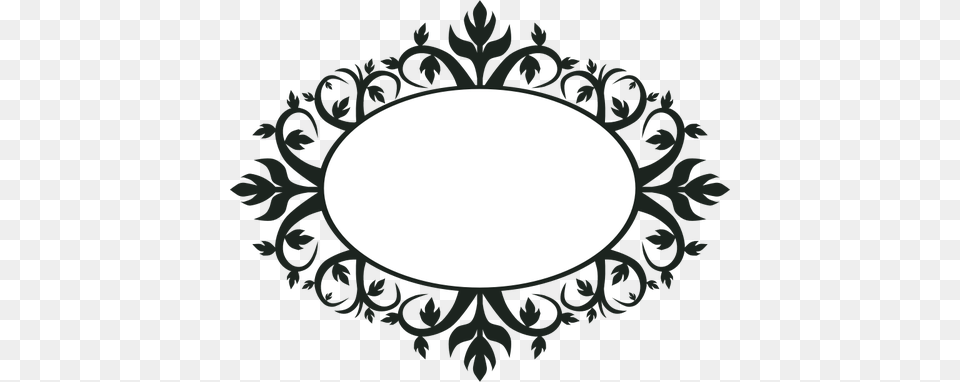 Ornamental Oval Frame Vector Clip Art Public Domain Ornament Oval Free Png