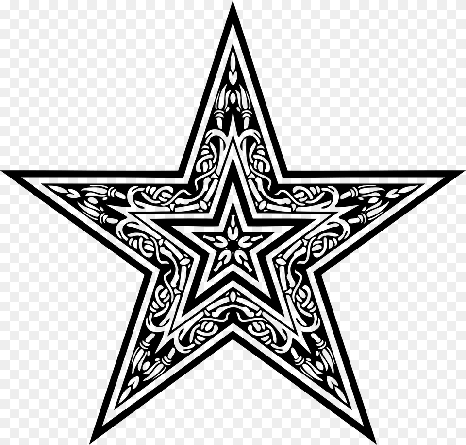 Ornamental Star Clipart, Star Symbol, Symbol Free Png Download