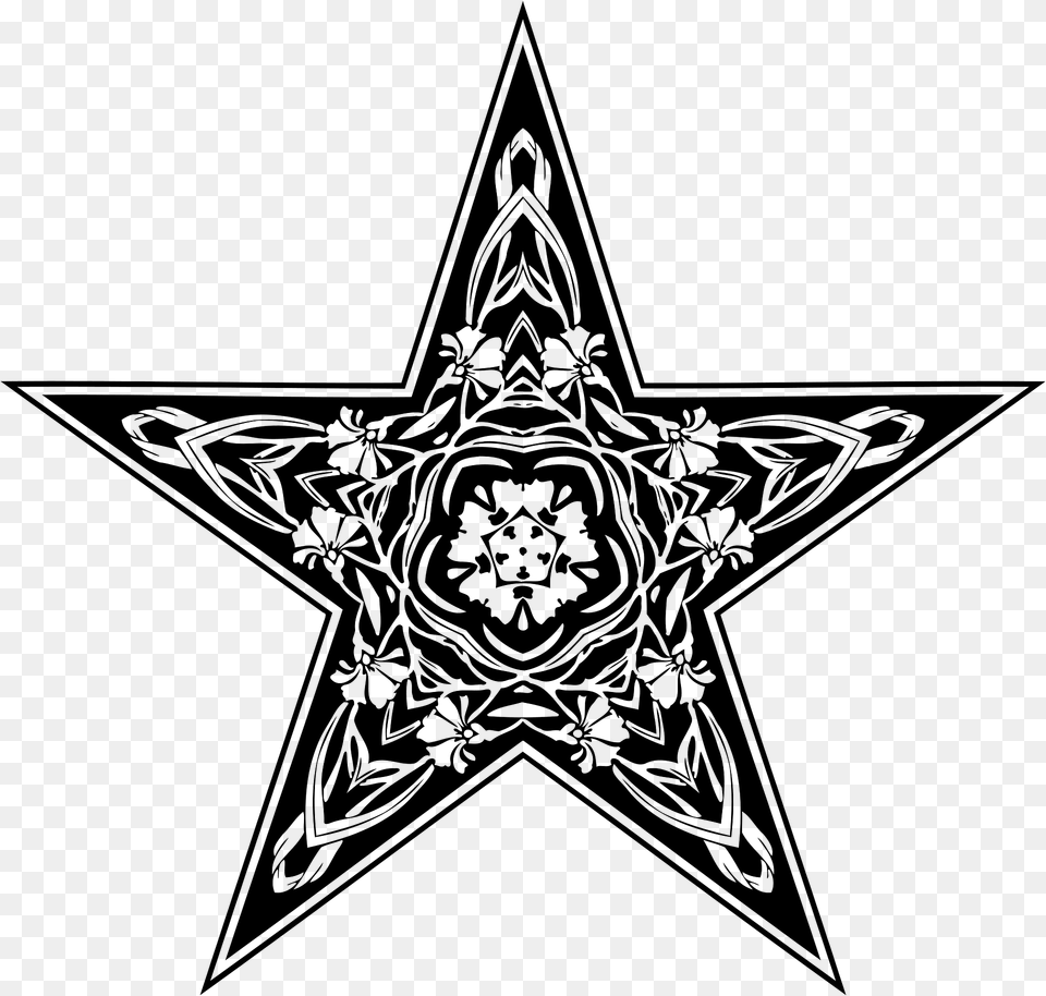 Ornamental Star Clipart, Symbol, Star Symbol, Pattern Free Transparent Png
