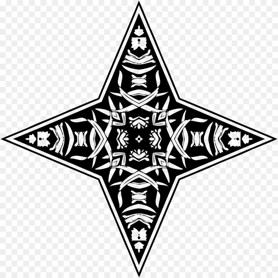 Ornamental Star Clipart, Star Symbol, Symbol Free Transparent Png