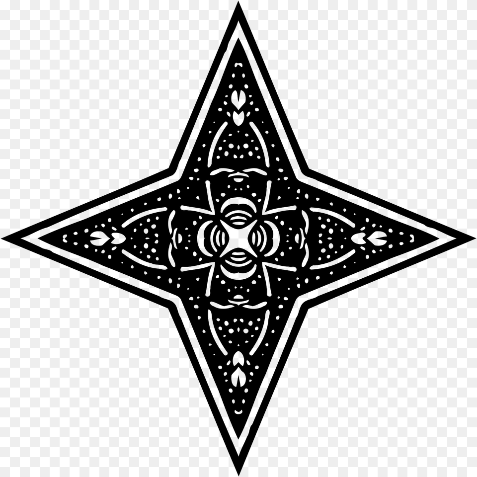 Ornamental Star Clipart, Star Symbol, Symbol Png