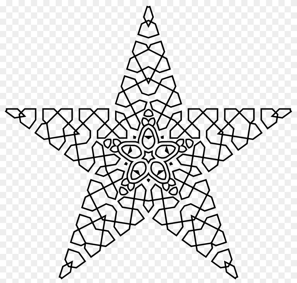 Ornamental Star Clipart, Symbol, Star Symbol, Pattern, Dynamite Free Png