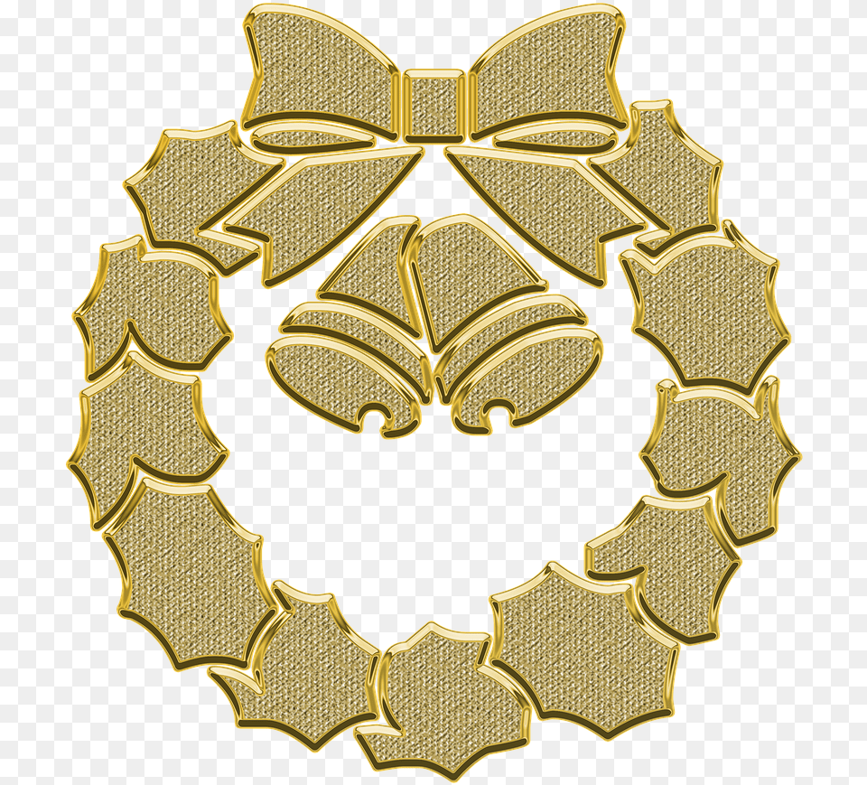 Ornamentdecorwreathelementtransparent Background, Badge, Gold, Logo, Symbol Free Transparent Png