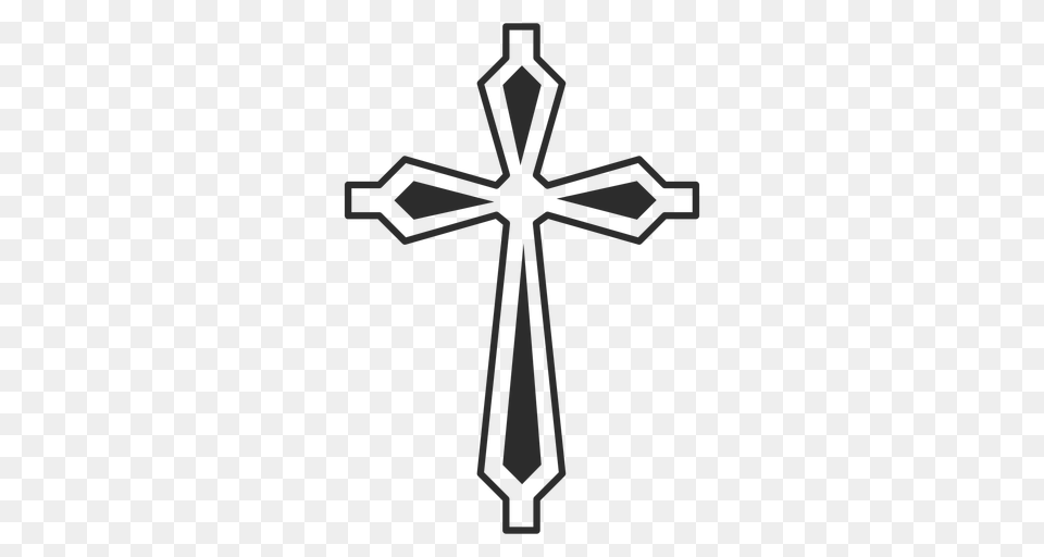 Ornamented Cross Religion Icon, Symbol Free Transparent Png