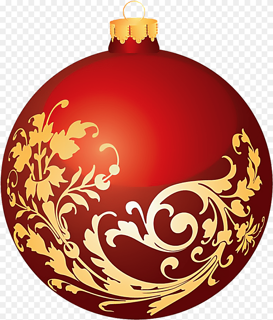 Ornaments Clipart Orange Christmas Ball Clipart, Lamp, Accessories, Ornament Free Transparent Png