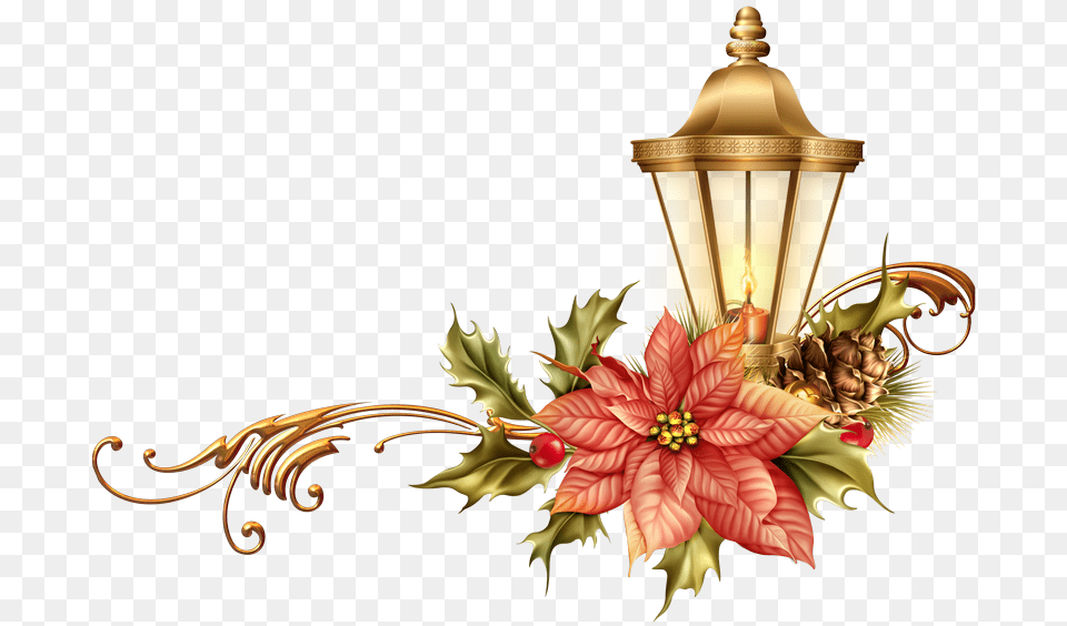 Ornate Christmas Decor Christmas Day, Lamp, Chandelier, Lighting Png