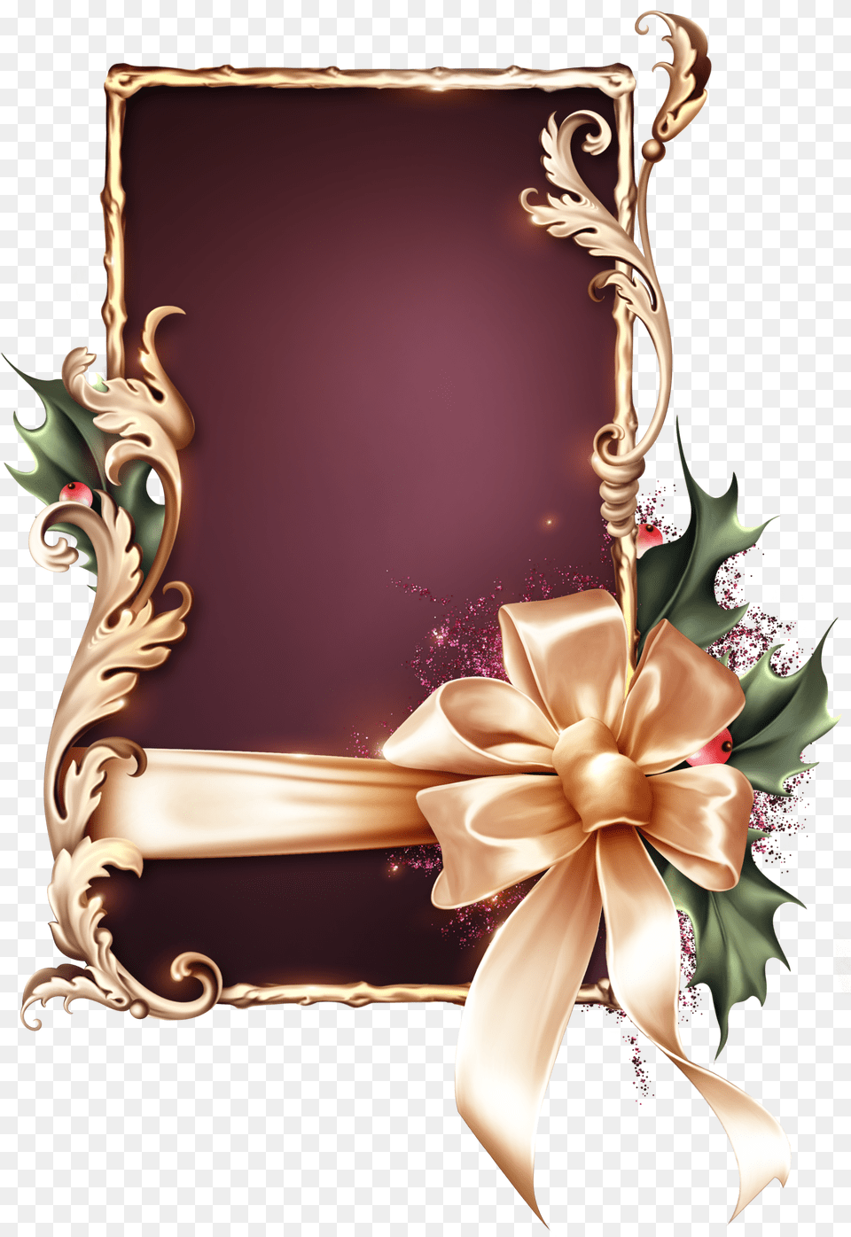 Ornate Christmas Decor Dividers Christmas Decorations Bom Dia Voce Merece Ter Um Dia Perfeito, Art, Floral Design, Graphics, Pattern Free Png Download