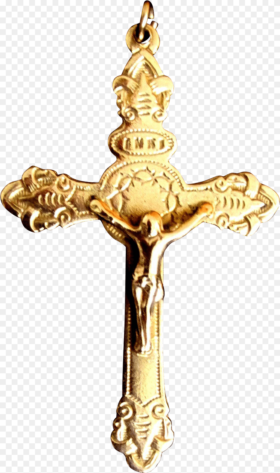 Ornate Cross Clipart Gold Cross, Symbol, Crucifix Free Png Download