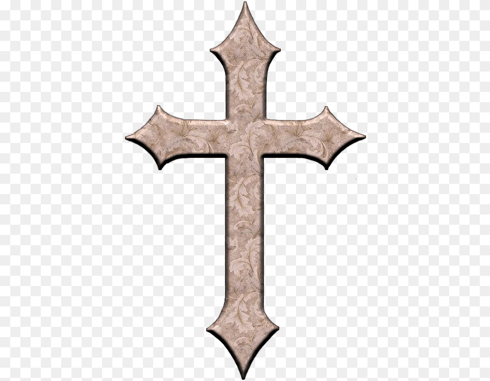 Ornate Cross For Kids Cross, Symbol, Sword, Weapon Free Png Download