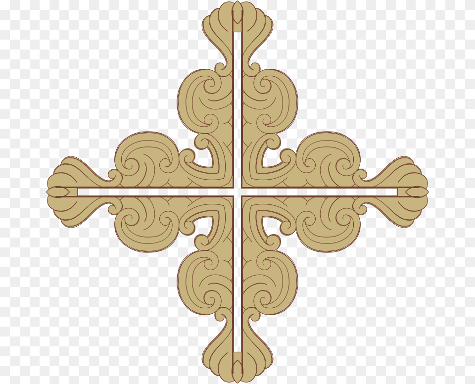 Ornate Frame 24 Derived Cross, Symbol, Pattern Png