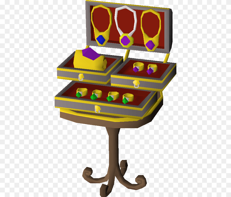 Ornate Jewellery Box Built Ornate Jewelry Box Osrs, Treasure, Furniture, Table, Desk Png Image