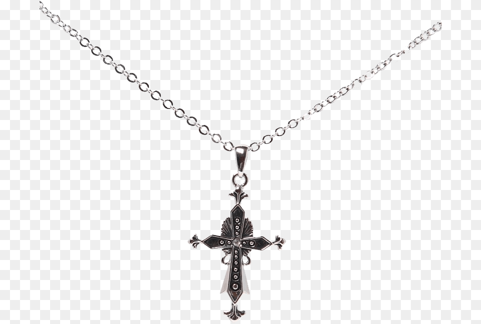 Ornate Medieval Cross Necklace Necklace, Accessories, Jewelry, Symbol Free Png Download