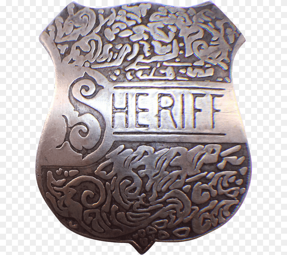 Ornate Sheriff Badge Artifact, Logo, Symbol, Can, Tin Free Transparent Png