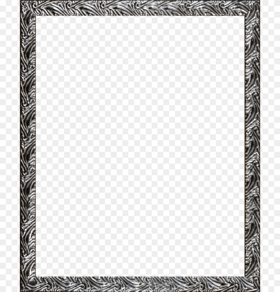 Ornate Silver Frame Ornate Silver Frame 8quotx10quot Museum Frame, Home Decor, Rug, Blackboard, Texture Free Png Download