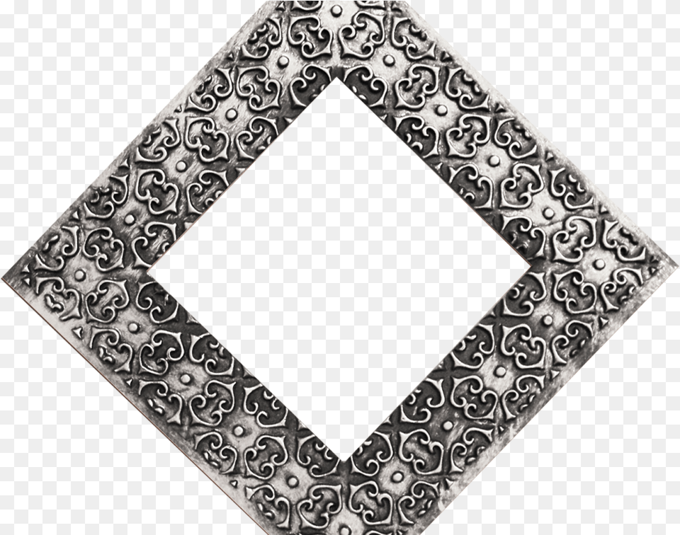 Ornate Silver Frame Portable Network Graphics, Home Decor, Accessories, Rug, Pattern Png Image