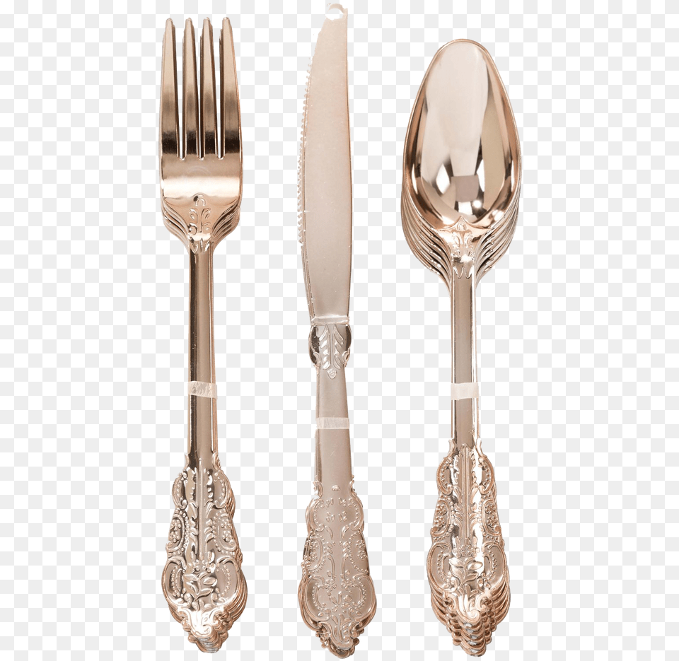 Ornate Spoon And Fork Set, Cutlery, Blade, Dagger, Knife Png Image