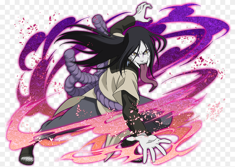 Orochimaru Orochimaru Naruto Blazing, Book, Comics, Publication, Purple Png