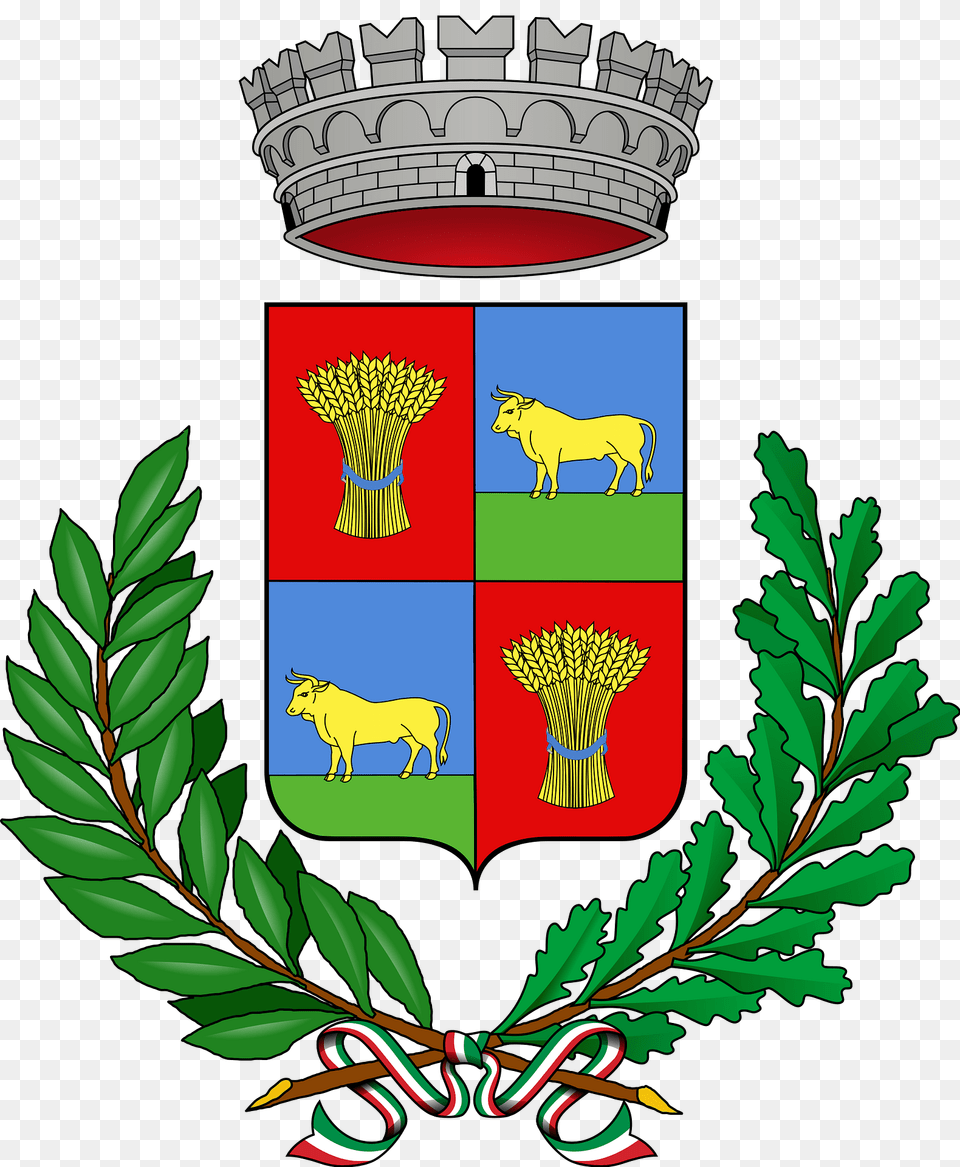 Orotelli Stemma Clipart, Emblem, Symbol, Animal, Cattle Png