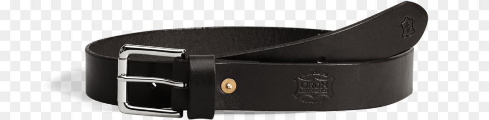 Orox Black Leather Belt Nickel Buckle Belt, Accessories Free Png Download