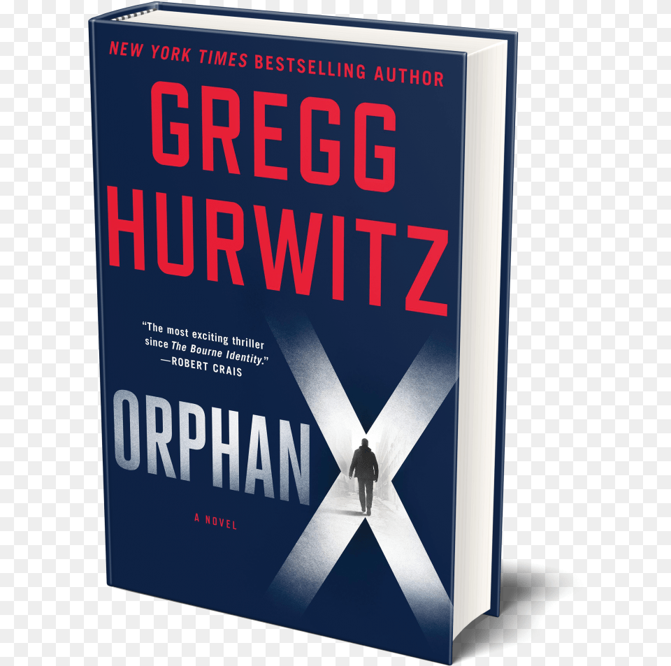 Orphan X Series Horizontal, Book, Novel, Publication, Person Free Png Download