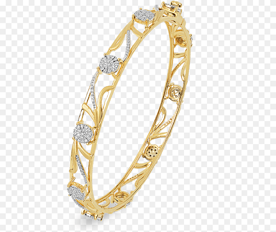 Orra Diamond Bangle Bangle, Accessories, Gold, Jewelry, Ornament Png Image