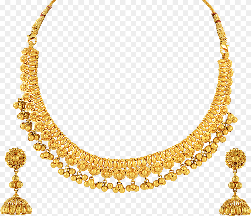 Orra Gold Set Necklace Designs Gold Jewellery Set Design, Accessories, Jewelry Free Png Download