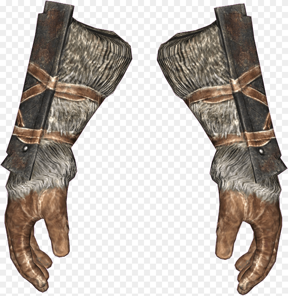 Orsimer Skyrim Iron Gauntlets, Clothing, Glove, Adult, Male Free Png Download