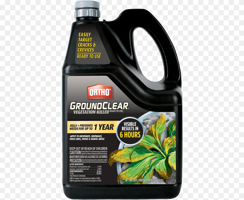 Ortho Groundclear Vegetation Killer Concentrate, Food, Seasoning, Syrup, Bottle Free Transparent Png