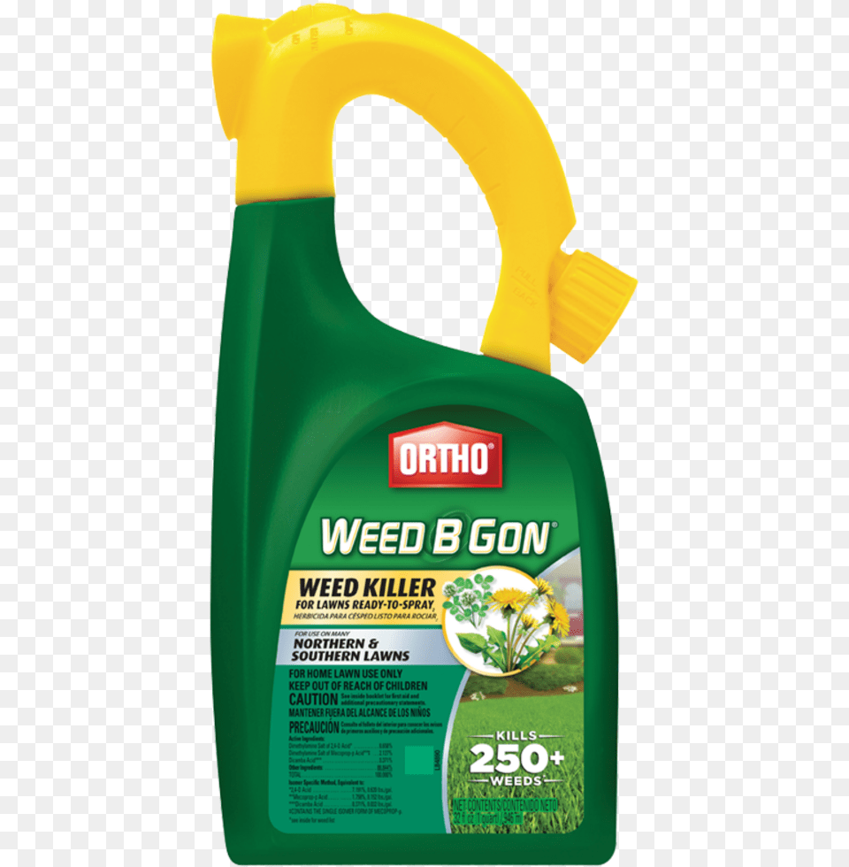 Ortho Weed B Gon, Bottle, Cleaning, Person, Can Free Png Download