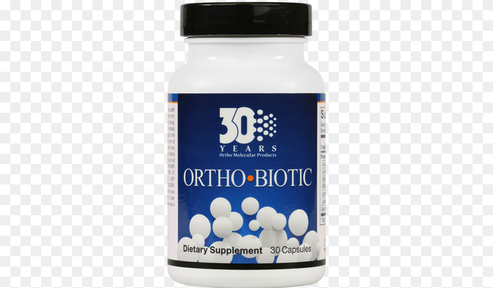 Orthobioticcapsules 30 30th Ortho Biotic, Mailbox, Jar Free Png