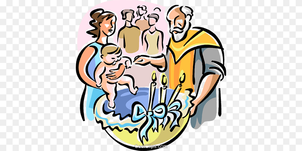 Orthodox Baptism Royalty Vector Clip Art Illustration, Person, People, Adult, Man Free Transparent Png