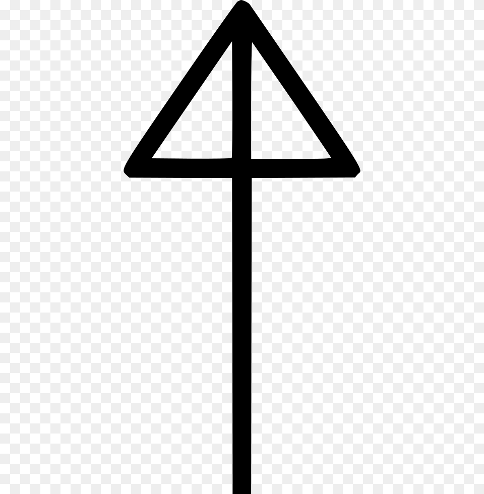 Orthodox Grave Cross Roofed Clipart Cross, Symbol, Sign, Road Sign Png Image