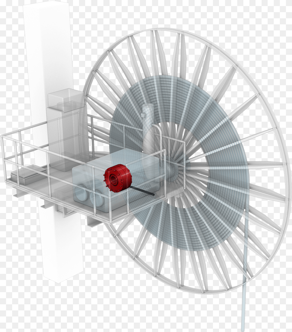 Ortlinghaus Cable Reeling Drums Fan, Machine, Wheel, Architecture, Building Free Png Download