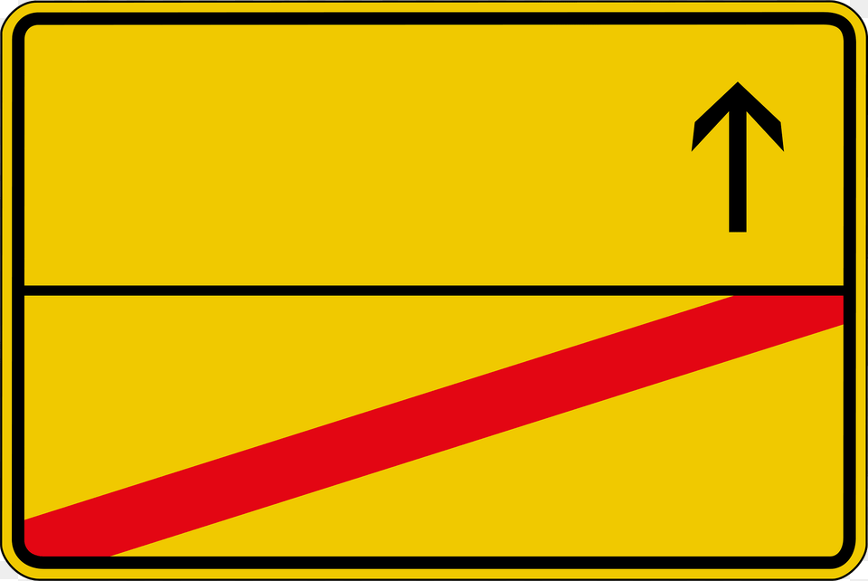 Ortsausgangsschild Clipart, Sign, Symbol, Road Sign Free Transparent Png