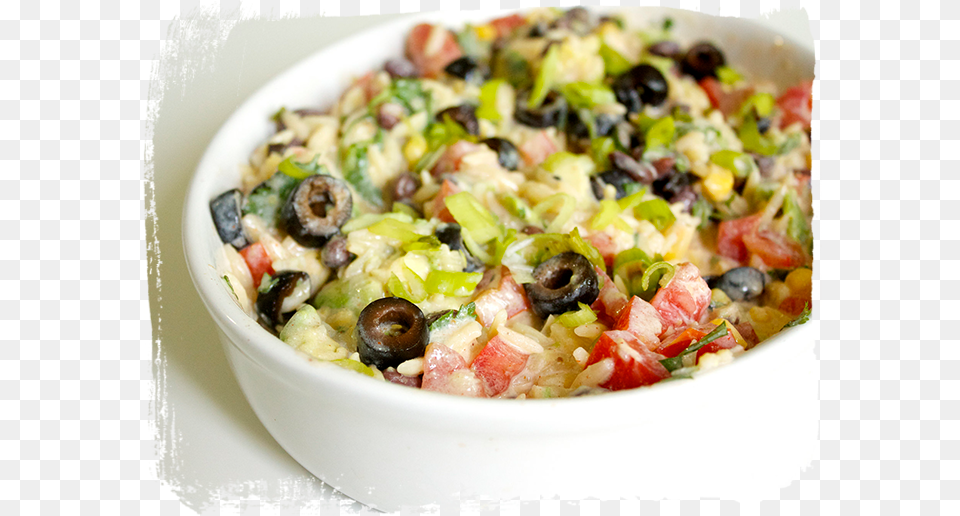 Orzo Salad Thumbnails Salad, Food, Pizza, Meal, Snack Free Png Download