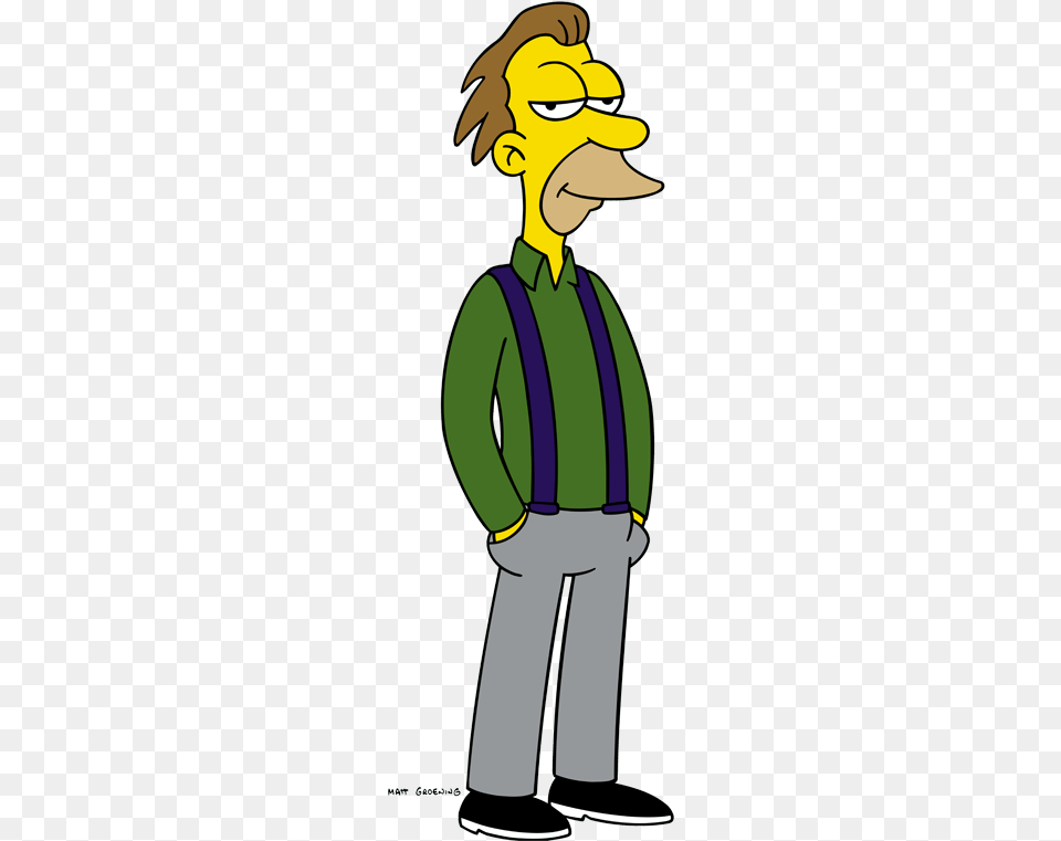 Os Simpsons Lenny Leonard, Person, Cartoon, Face, Head Png Image