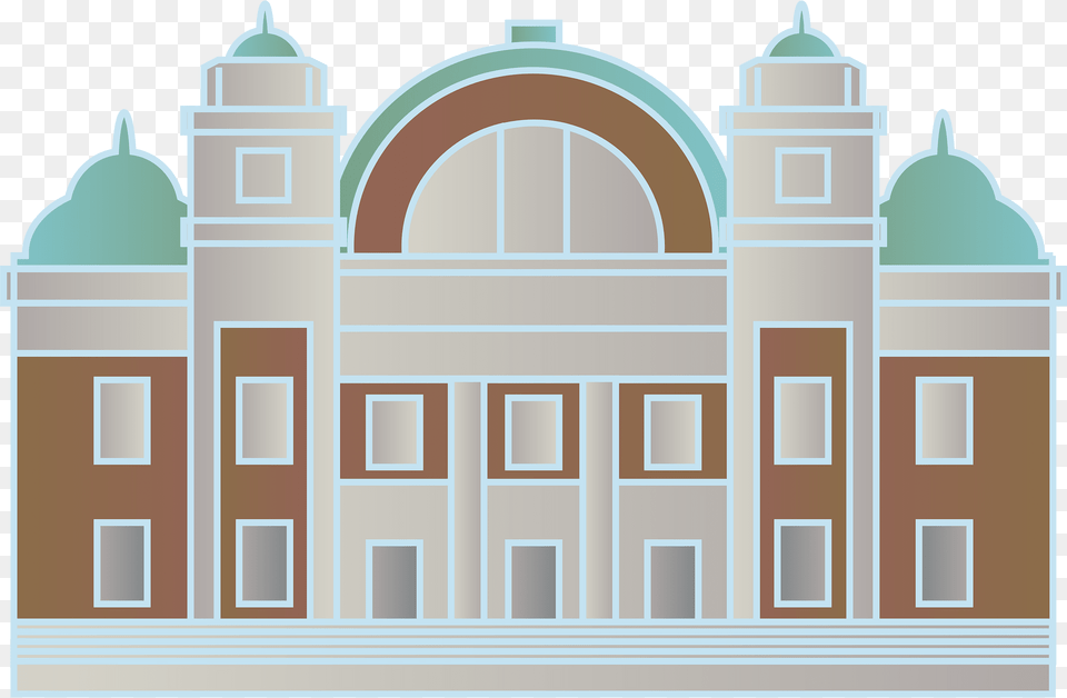 Osaka Central Public Hall Clipart, Architecture, Building, City, Dome Free Transparent Png