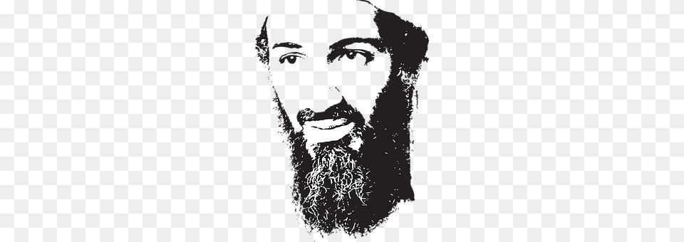 Osama Beard, Face, Head, Person Free Transparent Png