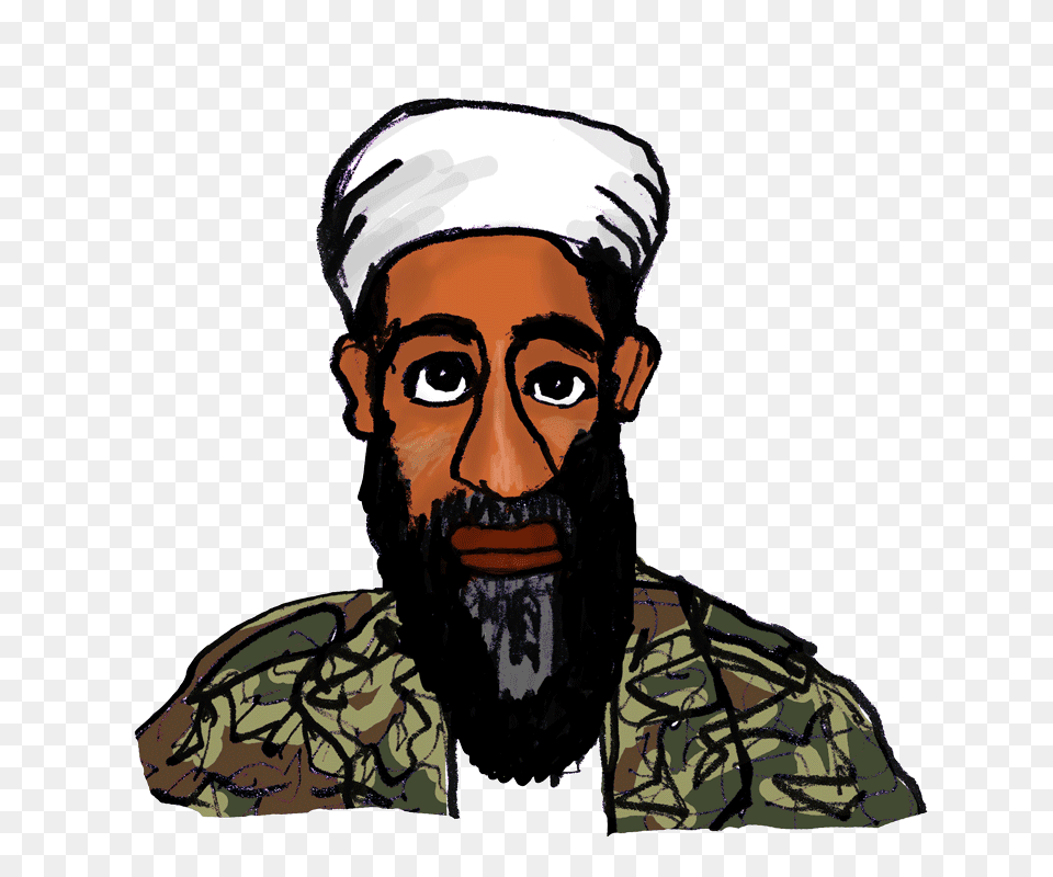 Osama Bin Laden, Head, Beard, Person, Face Png
