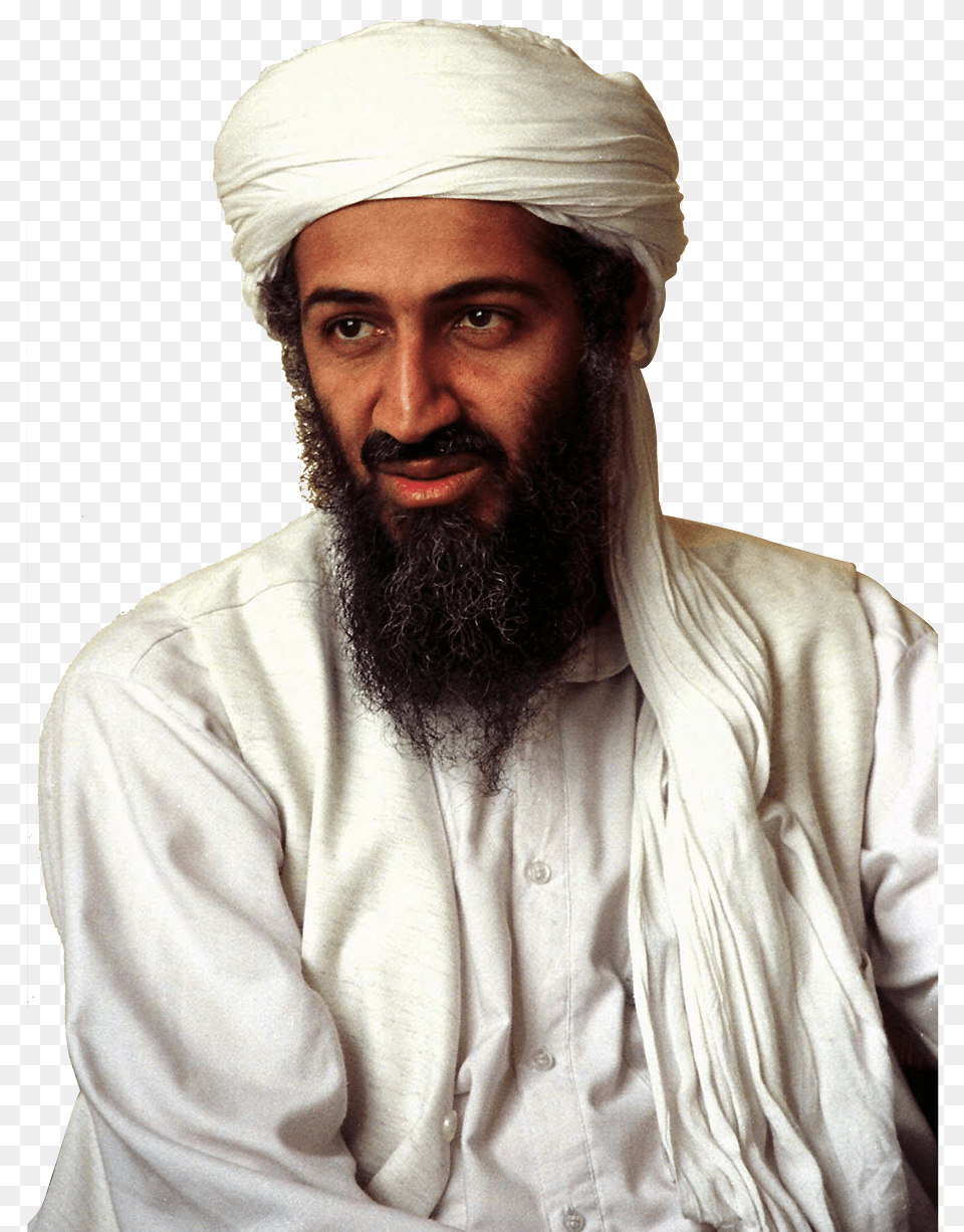 Osama Bin Laden Osama Bin Laden, Adult, Beard, Face, Head Free Png