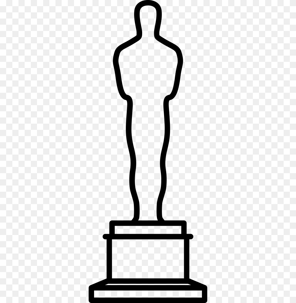 Oscar Academy Award Icon Download, Silhouette Free Png