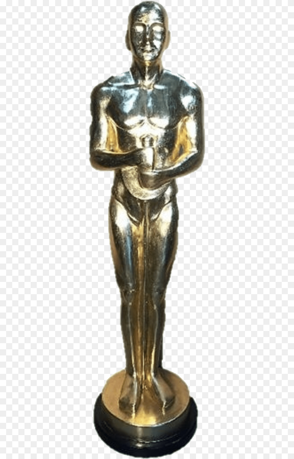 Oscar Award Background Bronze Sculpture, Adult, Male, Man, Person Free Png