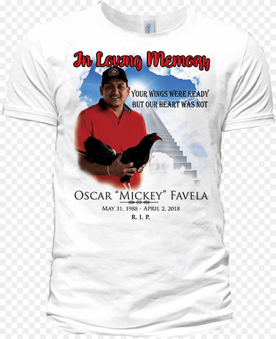 Oscar Favela In Loving Memory Active Shirt, T-shirt, Clothing, Person, Man Free Png Download