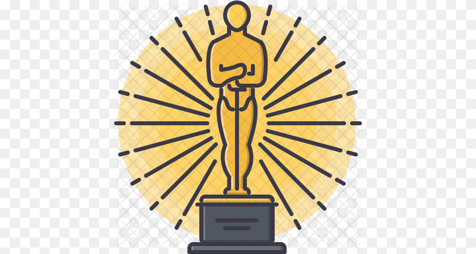 Oscar Icon International Day Of Light Logo Transparent, Trophy Free Png Download