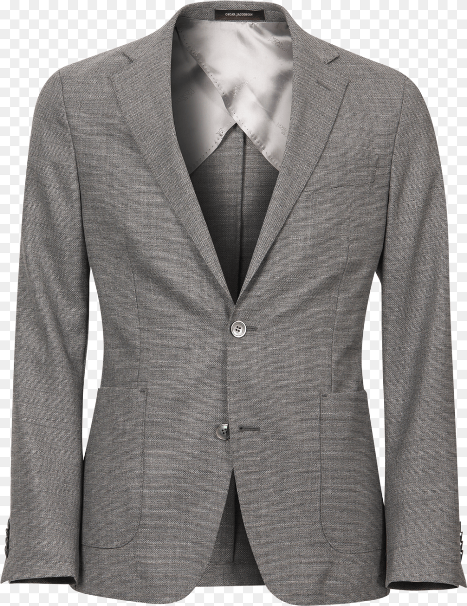 Oscar Jacobson Grey Suit, Blazer, Clothing, Coat, Formal Wear Png Image