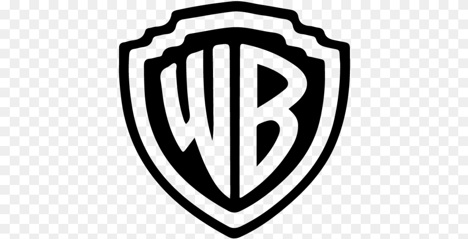 Oscar Mora Press Logos Black Wb Warner Bros Logo, Gray Png Image