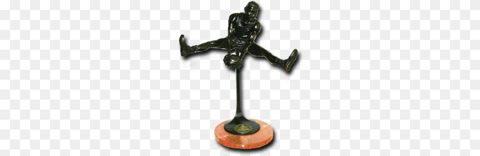 Oscar Robertson Trophy, Figurine, Bronze, Person, Art Png