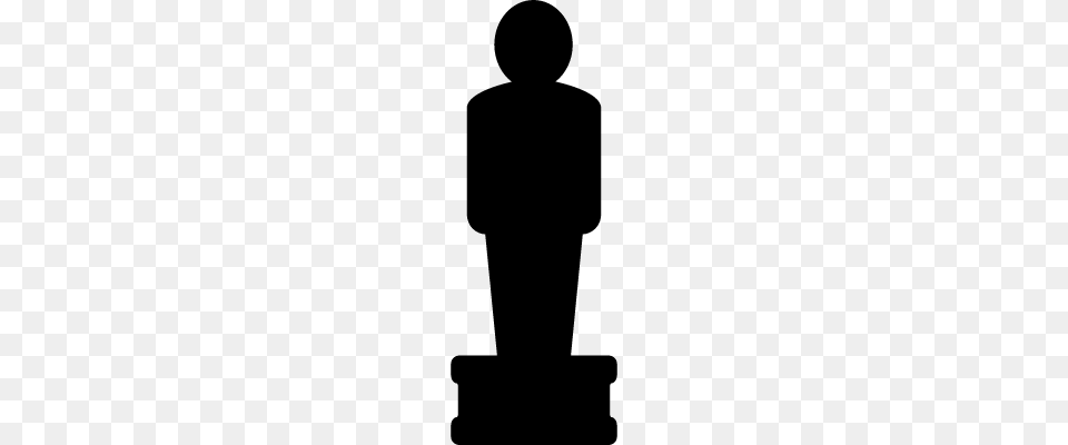 Oscar Statue Vectors Logos Icons And Photos, Gray Free Png Download