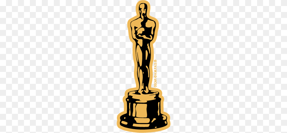 Oscar Statuette Clipart, Adult, Male, Man, Person Png Image